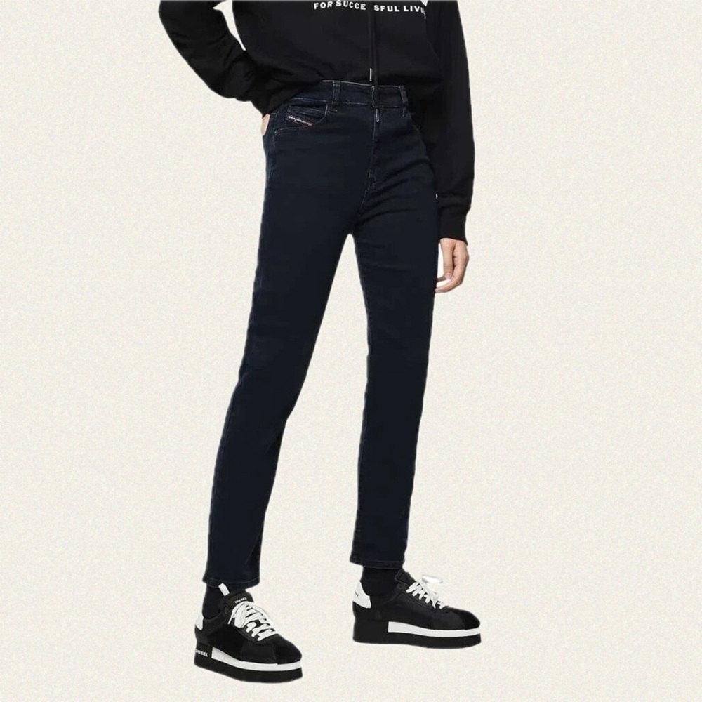 Diesel D-Eiselle Straight High Waist Jean